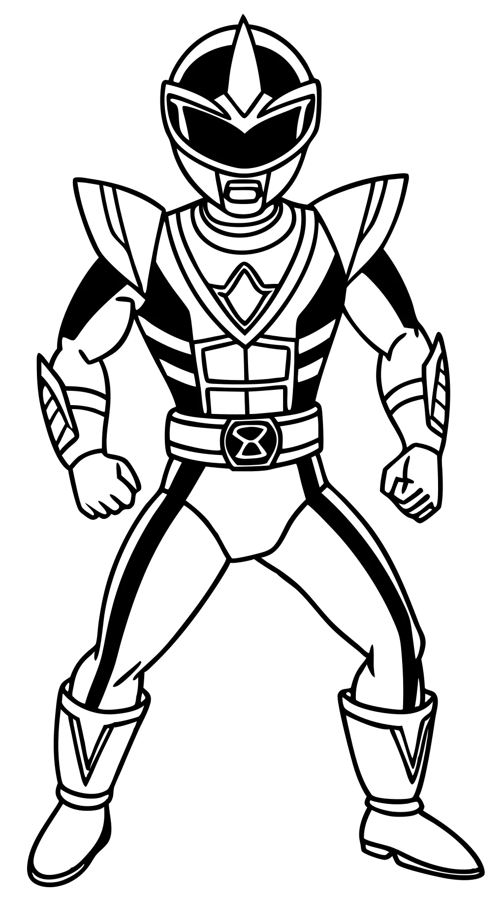 power rangers coloring pages